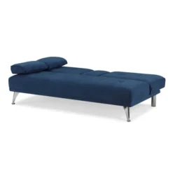 Miley Convertible Futon Sectional Sofa Navy Blue - Serta 9 Miley Convertible Futon Sectional Sofa Navy Blue - Serta -Living Space Shop GUEST b5598606 ef49 418a 8fd3 1ac04c7c8d31