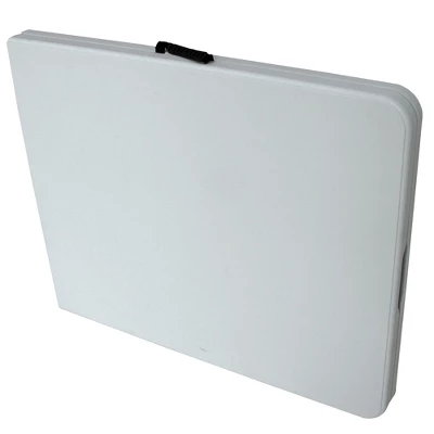 Plastic Development Group 806 Outdoor/Indoor 6 Foot Fold In Half Plastic Resin Folding Banquet, Dining, Card Table With 4 Folding Chairs 3 Plastic Development Group 806 Outdoor/Indoor 6 Foot Fold In Half Plastic Resin Folding Banquet, Dining, Card Table With 4 Folding Chairs - Image 3