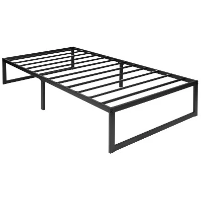 Emma And Oliver 14" Platform Bed Frame & 10" Mattress In A Box - No Box Spring Required 2 Emma And Oliver 14" Platform Bed Frame & 10" Mattress In A Box - No Box Spring Required - Image 2