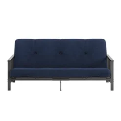Full Anders Metal Arm Futon With 6" Microfiber Mattress - Room & Joy 30 Full Anders Metal Arm Futon With 6" Microfiber Mattress - Room & Joy -Living Space Shop GUEST b9745214 b510 4aaa 9d59 d2a47d90c454
