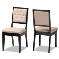 2pc Gideon Wood Dining Chair Set - Baxton Studio 19 2pc Gideon Wood Dining Chair Set - Baxton Studio -Living Space Shop GUEST b996233f b138 4602 86f9 8815803e4cfc