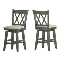 24" South Hill Double X Back Swivel Counter Height Chair - Inspire Q 15 24" South Hill Double X Back Swivel Counter Height Chair - Inspire Q -Living Space Shop GUEST b9c91d27 fb48 4f6d bcb2 5b01394e2064