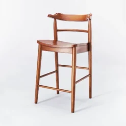 Kaysville Curved Back Wood Counter Height Barstool - Threshold™ Designed With Studio McGee 18 Kaysville Curved Back Wood Counter Height Barstool - Threshold™ Designed With Studio McGee -Living Space Shop GUEST baa82fbe ac12 4c2a 9ae3 99bba3e5e2ba
