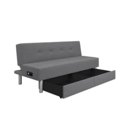 Wilton Dream Convertible Futon Sofa Bed Charcoal - Serta -Living Space Shop GUEST bae3c144 5e56 4a3b b7d9 5ed6218d6bcc