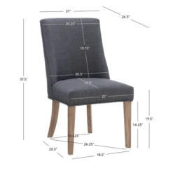 Set Of 2 Axbridge Side Chairs - Powell -Living Space Shop GUEST bc207689 f6ab 4141 964d a50b3b4c1593