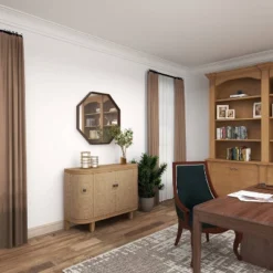 Traditional Carved Wood Curved Cabinet Brown - Olivia & May -Living Space Shop GUEST bd60ad80 a88f 4bfa aee9 0d650460b5d0