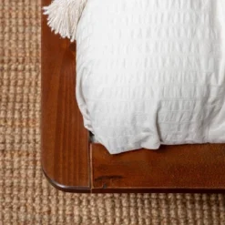 Boho Solid Wood Spindle Platform Bed - Saracina Home -Living Space Shop GUEST bec8d593 ff02 407a b227 cf2cf9238667