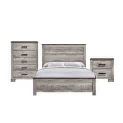 3pc Adam Panel Bedroom Set Gray - Picket House Furnishings -Living Space Shop GUEST bf43c71c ba20 479d a9b2 93f78c75c69f