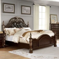 3pc Queen Mullberry Bedroom Set With 2 Nightstands Brown Cherry/Espresso - HOMES: Inside + Out -Living Space Shop GUEST bfd7e1d9 1c47 4c8d a9b0 04176c70a9d7