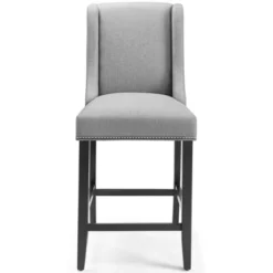 Baron Upholstered Fabric Counter Height Barstool - Modway -Living Space Shop GUEST bfdbc2f1 7df8 4cc8 9284 7afa3a1e96f9