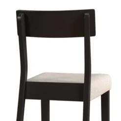 5pc Knolle Park Wood Counter Height Dining Set Black With Oak Wire Brush Finished Top - Hillsdale Furniture -Living Space Shop GUEST c09fe7f5 eca1 4116 b207 891e0519bdb8