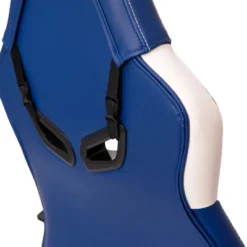 Emma And Oliver Faux Leather Ergonomic High Back Gaming Chair With Adjustable Seat Height, Lumbar Support And Padded Arms In Red, White & Blue -Living Space Shop GUEST c0fa163f 7ddb 4484 9639 d75cf5c90dd3