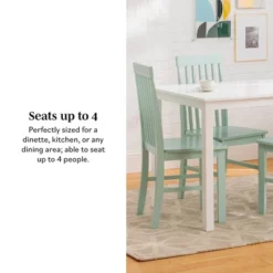 5pc Modern Two-Toned Kitchen Dining Set - Saracina Home -Living Space Shop GUEST c120933e b0f6 4edc bb44 5cecbeddb1be