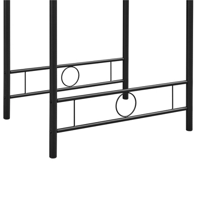 Yaheetech Modern Round Dining Table Set For 2 With Steel Legs, Storage Rack For Kitchens 4 Yaheetech Modern Round Dining Table Set For 2 With Steel Legs, Storage Rack For Kitchens - Image 4