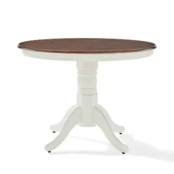 Shelby Round Dining Table Distressed White - Crosley 10 Shelby Round Dining Table Distressed White - Crosley -Living Space Shop GUEST c3535f6e 3e0c 4671 add8 b407ef9b51f8