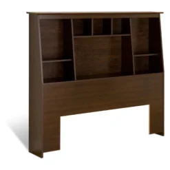 Full/Queen Tall Slant Back Bookcase Headboard - Prepac -Living Space Shop GUEST c3e4e129 f6bd 4291 b7e7 5b2c2fdc4986