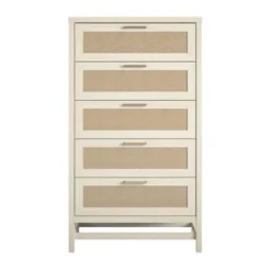 Latta 5 Drawer Dresser Ivory Oak/Faux Rattan - Room & Joy 11 Latta 5 Drawer Dresser Ivory Oak/Faux Rattan - Room & Joy -Living Space Shop GUEST c4d8dc7a 8da1 472a b333 1348bb4bd90e