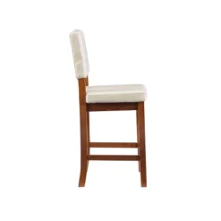 24" Milano Counter Height Barstool - Linon -Living Space Shop GUEST c5310651 f708 4f08 ae2c f89e4e9bd3de