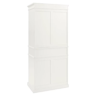Parsons Pantry Storage Wood/White - Crosley 3 Parsons Pantry Storage Wood/White - Crosley - Image 3