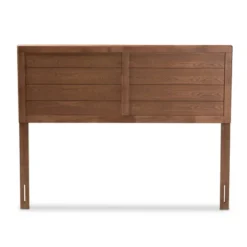 Seren Walnut Finished Wood Headboard - Baxton Studio -Living Space Shop GUEST c5e8da60 e00d 4645 8cf4 26d61e4af5f2