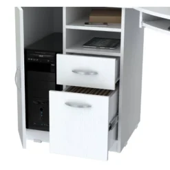 Corner Computer Desk Washed Oak - Inval -Living Space Shop GUEST c6951ea3 30cc 4da3 b09d 6a6dd562ebbe