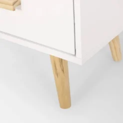 Payson Mid-Century Modern 3 Drawer Tiered Cabinet Matte White - Christopher Knight Home -Living Space Shop GUEST c6e89d61 2dca 451d 8d2e f349fdaeaa97