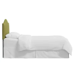 Custom Upholstered Curved Headboard Velvet Twin - Skyline Furniture -Living Space Shop GUEST c7e84dad cdf6 4ae3 81af debaf68418d9