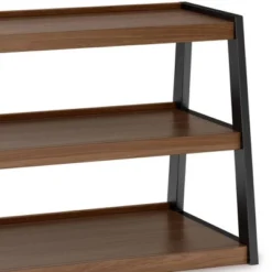 Hawkins Metal/Wood TV Stand For TVs Up To 50" Dark Brown - WyndenHall 10 Hawkins Metal/Wood TV Stand For TVs Up To 50" Dark Brown - WyndenHall -Living Space Shop GUEST c992382c 574f 4c4b 93fd 74c43220ca2b