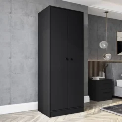 Denmark 2 Door Wardrobe - Polifurniture -Living Space Shop GUEST cb3a8766 c5ed 4300 b031 2ca422cbf10c