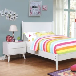 Dawna Mid-Century Modern Nightstand - Furniture Of America -Living Space Shop GUEST cfee9e53 ec27 4bf6 8186 fbba1d02b292