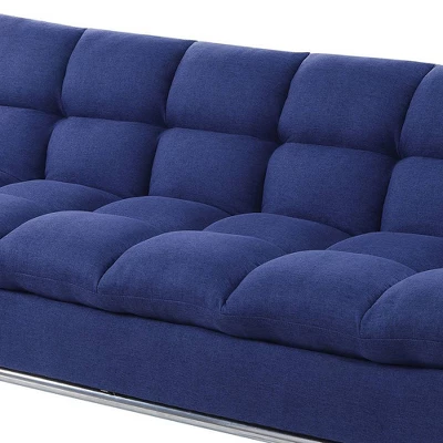 78" Petokea Sofa Blue - Acme Furniture 3 78" Petokea Sofa Blue - Acme Furniture - Image 3