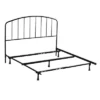 Tolland Metal Headboard With Bed Frame Black - Hillsdale Furniture