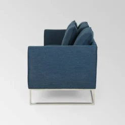 Canisbay Modern Sofa Navy Blue - Christopher Knight Home 7 Canisbay Modern Sofa Navy Blue - Christopher Knight Home -Living Space Shop GUEST d3708f18 eebd 48f1 bba2 7bc1b4388835