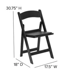 Flash Furniture Hercules™ Folding Chair - Resin– 4 Pack 1000LB Weight Capacity Event Chair -Living Space Shop GUEST d441123f b871 4e36 9a3e 3f1fb135d3ea