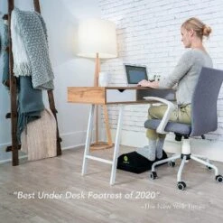 ErgoFoam Adjustable Foot Rest Under Desk For Added Height -Living Space Shop GUEST d4a0740c 6810 4001 97c2 ac6aa5e73706