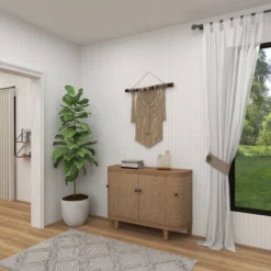 Traditional Carved Wood Curved Cabinet Brown - Olivia & May -Living Space Shop GUEST d5c1f137 3ba5 4d7d 9226 295033556bc8