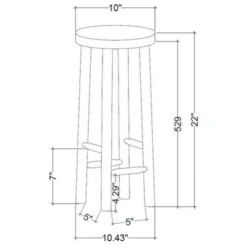 Shaker Drink Side Table - Hearth & Hand™ With Magnolia -Living Space Shop GUEST d6483bd4 90fe 41ed b437 704e9c9fba60