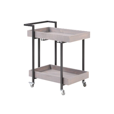 Ventner 2 Shelf Serving Cart - HOMES: Inside + Out 5 Ventner 2 Shelf Serving Cart - HOMES: Inside + Out - Image 5
