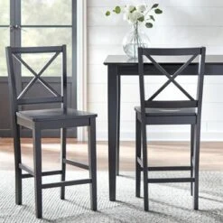 Set Of 2 24" Virginia Counter Height Barstools - Buylateral -Living Space Shop GUEST d64b15a4 3455 46e0 9abb 4b6f61658169