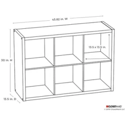 ClosetMaid 6 Cube Organizer Shelf In Graphite Gray Finish - ClosetMaid 7 ClosetMaid 6 Cube Organizer Shelf In Graphite Gray Finish - ClosetMaid -Living Space Shop GUEST d77d9be8 2356 4cf7 aa52 bc8d4fd503e7