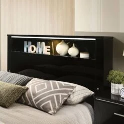 6pc Shorehaven Bedroom Set With 2 Nightstands Black/Chrome - MiBasics -Living Space Shop GUEST d83e972f 7aa9 4b44 850c fb302abbcdac