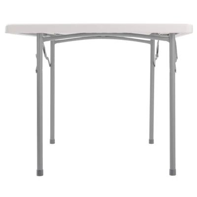 36"x36" Heavy Duty Folding Card Table Speckled Gray - Hampden Furnishings 2 36"x36" Heavy Duty Folding Card Table Speckled Gray - Hampden Furnishings - Image 2