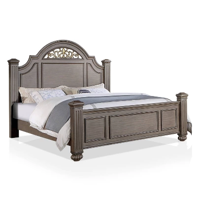 6pc Pennings Traditional Bedroom Set Gray - HOMES: Inside + Out 12 6pc Pennings Traditional Bedroom Set Gray - HOMES: Inside + Out - Image 12