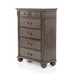 6pc Pennings Traditional Bedroom Set Gray - HOMES: Inside + Out 35 6pc Pennings Traditional Bedroom Set Gray - HOMES: Inside + Out -Living Space Shop GUEST d9e3bdb1 ac25 4ab9 89ab 4b3038b10f6b