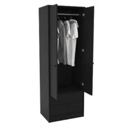 Denmark 2 Door And 2 Drawer Wardrobe - Polifurniture -Living Space Shop GUEST da3f5e43 e012 46f9 8dd6 a9787a43b58f