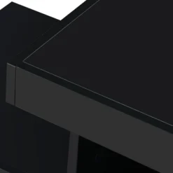 Modern TV Stand For TVs Up To 70'', UV High Gloss Surface Entertainment Center With DVD Shelf-ModernLuxe -Living Space Shop GUEST dab3d12a 75d0 4e98 8498 5f44a9514788