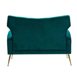 Brion 48" Contemporary Wingback Design Loveseat | KARAT HOME -Living Space Shop GUEST db3d1590 b124 4824 8a79 fc89224285a7