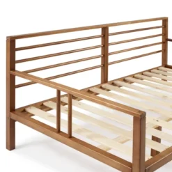 Mid Century Modern Solid Wood Spindle Daybed - Saracina Home 13 Mid Century Modern Solid Wood Spindle Daybed - Saracina Home -Living Space Shop GUEST de244c23 d290 491a a617 b0430ce5bffb