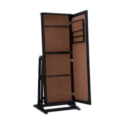 Lola Cheval Mirror/Jewelry Wardrobe Black - Powell Company -Living Space Shop GUEST df8243ef 8618 4f66 b99a 200b8ca4d62a