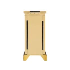 Beatrice Antique Parchment Hand Painted Jewelry Armoire - Powell Company -Living Space Shop GUEST e02e4d58 5a40 4ae8 92f7 4cfb2fbcf652